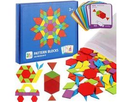 Vzdělávací puzzle - geometrické obrazce