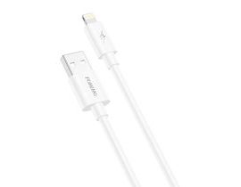 Kabel USB-Lightning Foneng X67, 5A, 1 m (bílý)