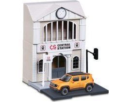 Bburago 1:43 Street Fire City Train Station