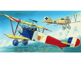 Model Nieuport 11/16 Bebe 12,9x16,2cm v krabici 31x13,5x3,5cm Cena za 1ks