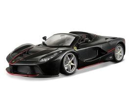 BBBBRAGO 1:24 Ferrari Laferari Aperta Metalic Black