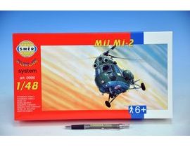 Model Kliklak Vrtuľník Mil Mi-2 27,6x30cm v krabici 34x19,5x5,5cm Cena za 1ks