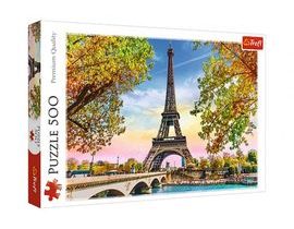 Puzzle Romantická Paríž 500 dielikov 48x34cm v krabici 40x26,5x4,5cm Cena za 1ks