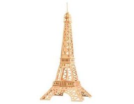Woodcraft Drevené 3D puzzle slávnej budovy Eiffelova veža