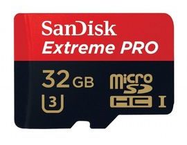 Paměťová karta SanDisk Extreme Pro microSDHC 32GB 100/90 MB/s A1 C10 V30 (SDSQXCG-032G-GN6MA)