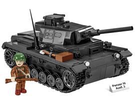 COBI 2289 II WW Panzer III Ausf J, 1:35, 590 k, 1 f