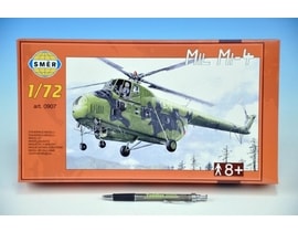 Model Vrtulník Mil Mi-4 v krabici 34x19x5,5cm