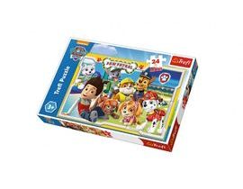 Puzzle Paw Patrol/Tlapková patrola MAXI 24ks 60x40cm v krabici 39x26x4cm