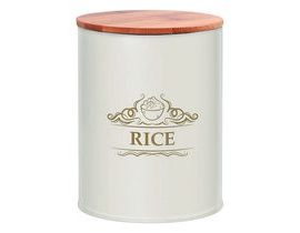Plechová Krabica Rice 110968 Biely