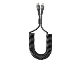 Kabel typu C na lightning Budi 1,8 m 20W