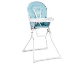 Židle na krmení Fando 7066 bílo-modrá