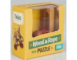 Wood & Rope puzzle - Twins