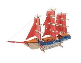 Woodcraft Dřevěné 3D puzzle Evropská plachetnice