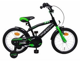 Detské koleso Amigo BMX Fun Black / Green 16