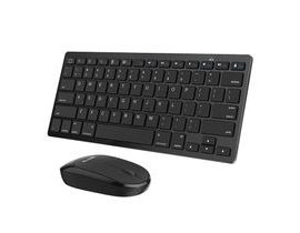 Kombinovaná myš a klávesnice Omoton (černá)