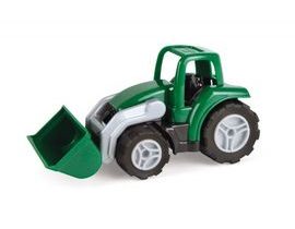 Auto Workies traktor plast 14cm v krabičce 18x10x7cm 18m+