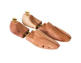 Tectake 402250 napínače do topánok Cedar Wood Shoes