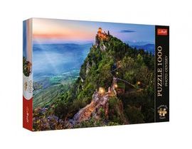 Puzzle Premium Plus - Photo Odyssey: Cesta Tower,San Marino 1000 dílků 68,3x48cm v krabici 40x27x6cm