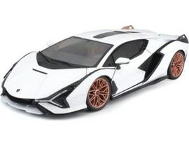 Bburago 1:18 TOP Lamborghini Sián FKP 37 White/Black