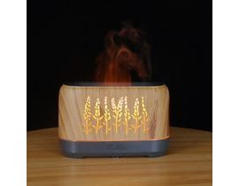 Hütermann flame aroma difusér s efektem plamene- Světlé dřevo