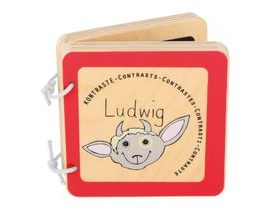 Small Foot Drevená knižka Ludwig