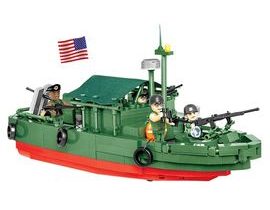 COBI 2238 Vietnam War Patrol Boat River MK II, 1:35, 615 k, 4 f