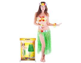 Sukne Hawaii zelená pre dospelých 72 cm