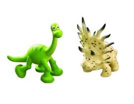Starý dinosaurus - Arlo & Forrest Lesostep - Plastové minifigures 2ks