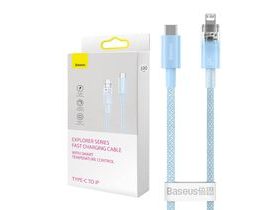 Rychlonabíjecí kabel Baseus USB-C na Lightning Explorer Series 2m, 20W (modrý)