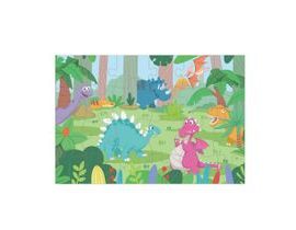 Puzzle s dinosaurami 24 dielov 50 x 34 cm