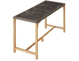 tectake 404840 ratanový barový stůl lovas 161x64,5x99,5 cm
