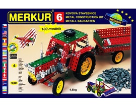 Stavebnice MERKUR 6 100 modelů 940 ks