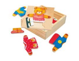 Puzzle-šatníková skriňa-medvedice