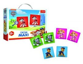 Pexeso Maxi Tlapková patrola/Paw Patrol 24 kusů společenská hra v krabici 37x29x6cm 24m+