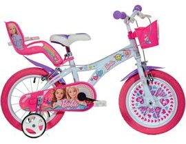 DINO Bikes - Dětské kolo 14" 614GBAF - Barbie 2022