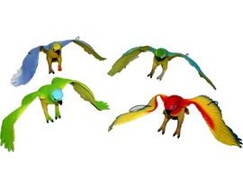 Papagáje 4 druhy 12 x 30 cm