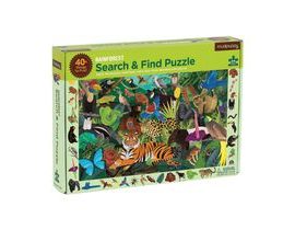 Mudpuppy Puzzle Hledání v deštném pralese