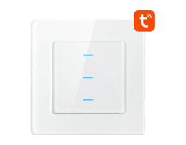 Chytrý vypínač WiFi Avatto N-TS10-W3 3 Way TUYA (bílý)