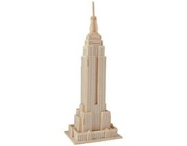 Woodcraft Drevené 3D puzzle Empire state building