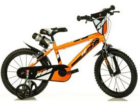 DINO Bikes - Dětské kolo 14" 414U26R88 - oranžový