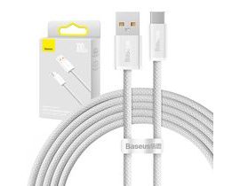 Kabel USB na USB-C Baseus řady Dynamic, 100 W, 2 m (bílý)