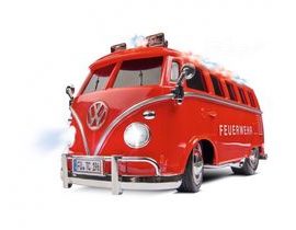 VW T1 SAMBA Bus Hasiči 1:14, 2.4 GHz 4CH, LED, zvukové efekty, 100% RTR