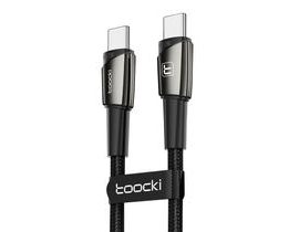 Toocki Nabíjecí kabel C-C, 1m, 140W (černý)