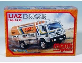 Stavebnica Monti 7 Rely Dakar Liaz 1:48 v krabici 22x15x6cm Cena za 1ks