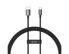 Kabel Baseus Superior Series USB-C, 65W, PD, 1 m (černý)