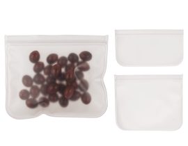 Opakovaně použitelný sáček na potraviny, větší a menší