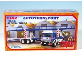 Stavebnice Monti 19 Autotransport Liaz 1:48 v krabici 31,5x16,5x7,5cm