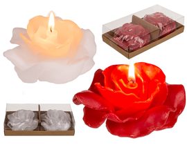 Plovoucí vonná svíčka, Rose blossom, růžový kvě