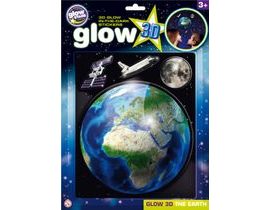 GlowStars Glow 3D Země, Měsíc a raketoplán