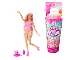 BRB POP REVEAL BARBIE ŠŤAVNATÉ OVOCE - JAHODOVÁ LIMONÁDA